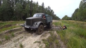 ГАЗ 63 на арочных колесах | Бездорожье на ГАЗ 63 | Дело было в гараже