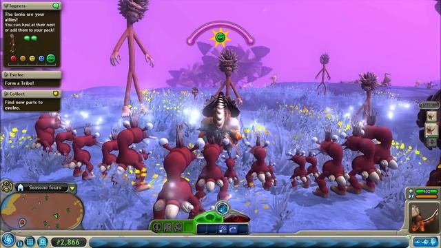 SPORE: Modded - ADAPTABLE | Ep6 Season4 - Spore Creature Stage смотреть онлайн
