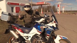 Африка твин. Литр на автомате. Обзор и мини-путешествие..