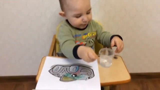 Мега крутая развлекуха для детей. Раскраска водой смотреть онлайн