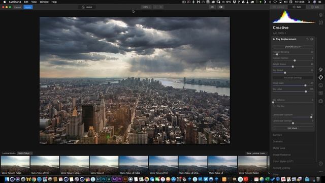 Enhance a Cityscape with AI Sky Replacement in Luminar 4 смотреть онлайн