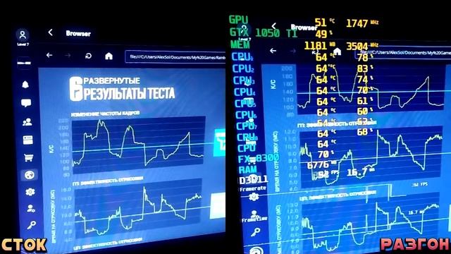 РАЗГОН FX8300 за 15 СЕКУНД до 3.6 - ТЕСТЫ ПК GTX1050ti/ FX8300 / 16GB DDR3