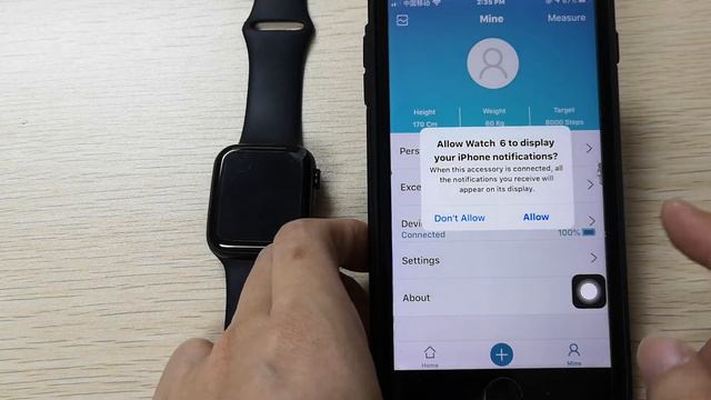 How to change the time and language of your watch (W16). Connect the watch with your phone. смотреть онлайн
