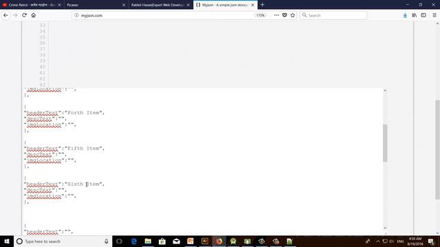 Android RecyclerView Volley Tutorial | Class 34.12 Step-06 Creating JSON Data Source смотреть онлайн