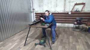 Вепрь 308 (СОК-95) отстрел на кучность НПЗ 9,7 гр. FMJ.