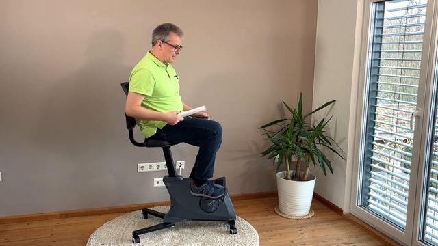 Flexispot Sit2Go Desk-Bike Test | ERGOMETER & HEIMTRAINER смотреть онлайн