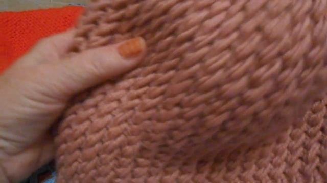 Связала шапку и подклад к ней. смотреть онлайн