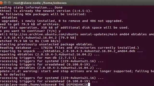 Installing Kubernetes On The Slave Node