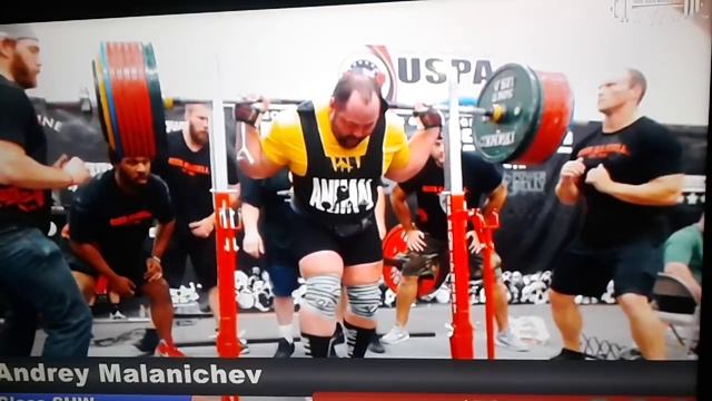 Андрей Маланичев 470 RAW Squat смотреть онлайн