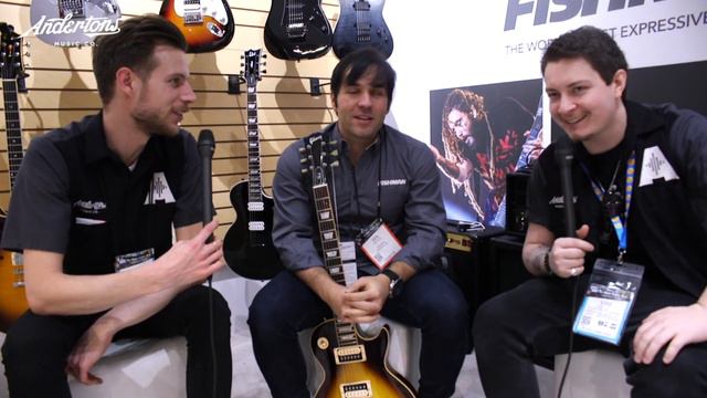 Talking Fluence Pickups with the Fishman Booth! смотреть онлайн