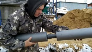 Утепление водопроводной трубы на улице