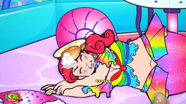 [🐾 DIY Dolls🐾] Poor CAKE Daughter And Rich LOLLIPOP Malignant Family - LOL Surprise DIYs