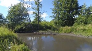 Ловля голавля в ручье на микро воблеры