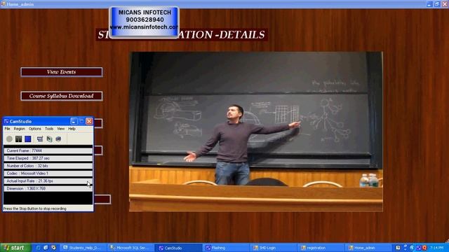 STUDENT ACADEMIC HELP DESK - VB.NET смотреть онлайн