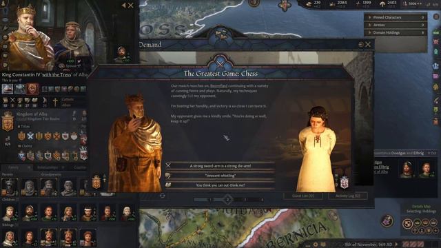 Tribute Tour- King Constantín of Alba #4 - Crusader Kings 3 Slow Roleplay смотреть онлайн