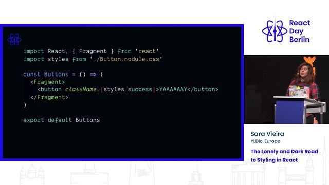 The Lonely and Dark Road to Styling in React - Sara Vieira смотреть онлайн