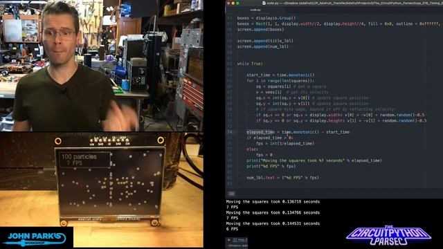 John Park's CircuitPython Parsec: Timing Events @adafruit @johnedgarpark #adafruit #circuitpython смотреть онлайн