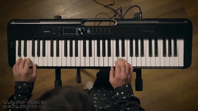 Доступный синтезатор Casio CT-S300 серия Casiotone смотреть онлайн