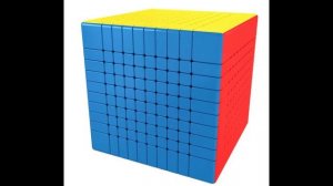 Rubik's Cube From 1×1-19×19