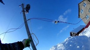 Как подключить электричество от столба самостоятельно Вид  3