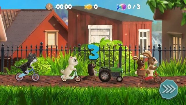 PET RACING: BIKE KART RACER | iOS | Global | First Gameplay смотреть онлайн