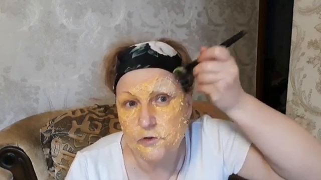 День 46 -утро. Шаг за шагом своими руками на 10 лет моложе день . Сильная лифтинг маска. смотреть онлайн