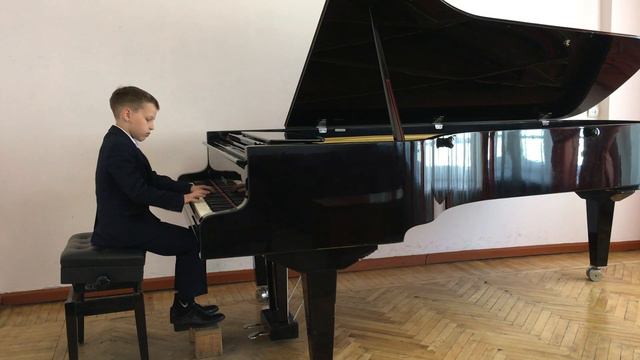 М. Клементі Сонатина № 3 До мажор, І ч. Виконує Гаврилов Олексій, 9 років. смотреть онлайн