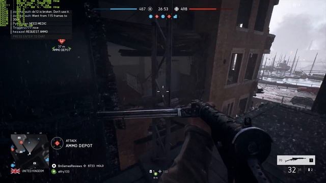 Yea, its a Beta..... - Battlefield V (Open Beta) смотреть онлайн