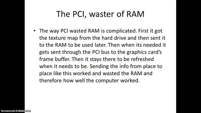 AGP VS PCI