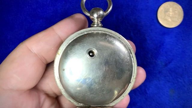 Waltham Pocket Watch Movement / Key Wind / Antique / 1888 / 11 Jewels / 18 Size смотреть онлайн