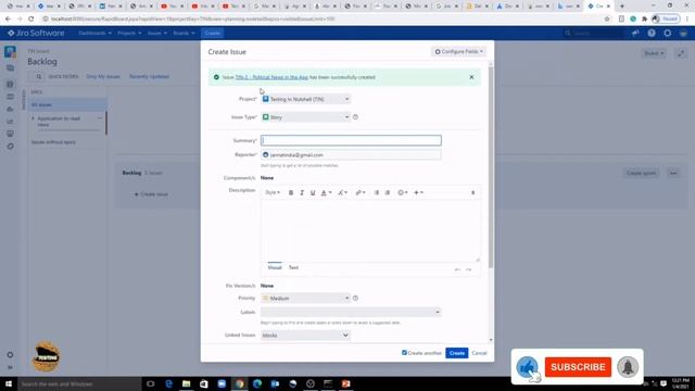 Tutorial #4 | Create Issues in Jira Server | Create Sprint in Jira Server | Jira Admin Tutorials смотреть онлайн
