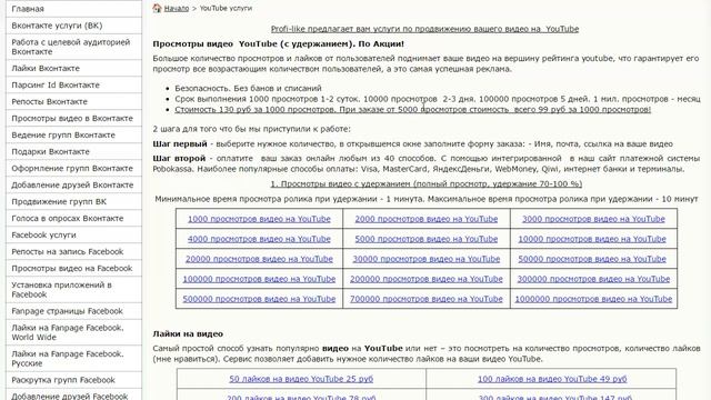 ГЛОБАЛЬНЫЙ СЕРВИС ПРОДВИЖЕНИЯ| Сервис Профи-Лайк это эффективное продвижение в социальных сетях! смотреть онлайн