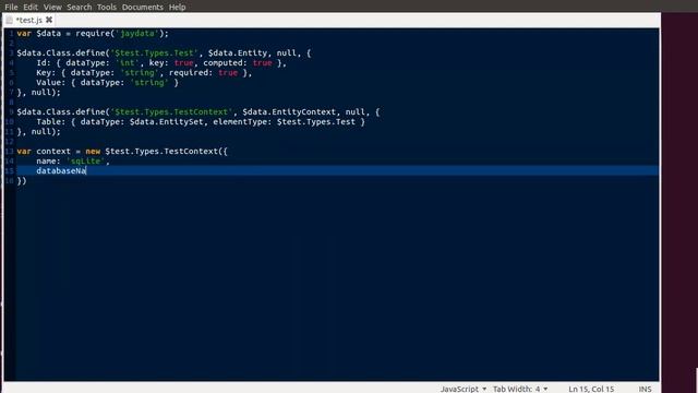 Using JayData with node.js смотреть онлайн