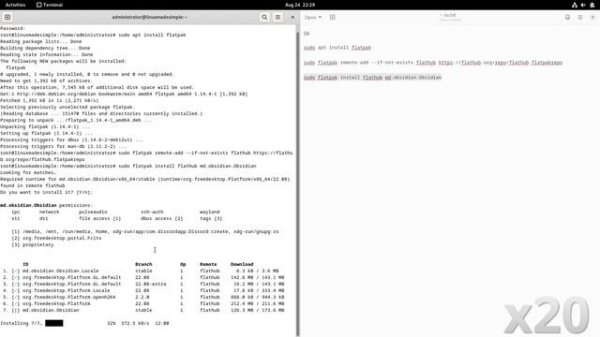 How to install Obsidian on Debian 12