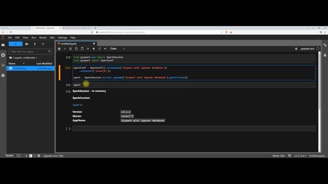 2. SparkConf with Jupyter Notebook | DataBricks like environment on your local machine | PySpark смотреть онлайн