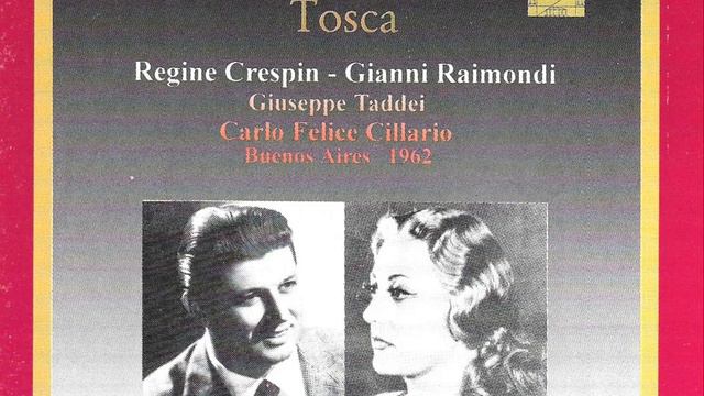 Regine Crespin & Gianni Raimondi sing Tosca, live from Teatro Colón смотреть онлайн