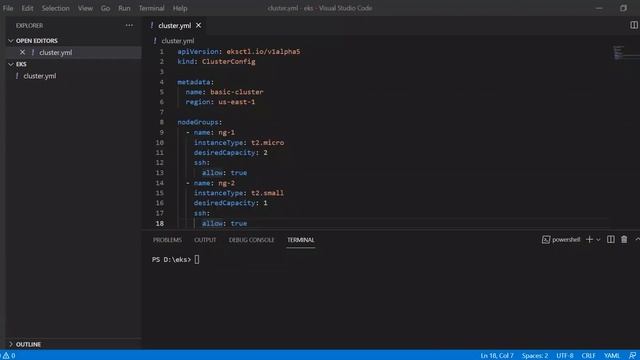 How to Create EKS Cluster on AWS using EKSCTL #AWS #EKS #EKCTL смотреть онлайн