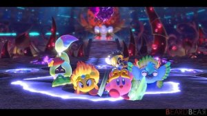 Kirby Star Allies - All Bosses (4 Players)