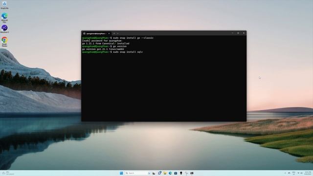 Setup development environment on Windows: WSL2 + Go + VSCode + Docker + Make + Sqlc смотреть онлайн
