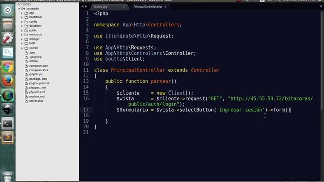 Parsear con goutte y laravel 5.mp4 смотреть онлайн