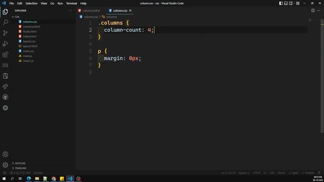24. CSS Multicolumn Layout using column-count, column-width and columns property - CSS3 смотреть онлайн