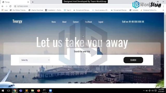 Tourgy - An Amazing AI Tool To Find Places Near You | Django Project | WorkStrap смотреть онлайн