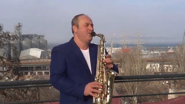 Синяя вечность - Игорь Знатоков (саксофон) смотреть онлайн