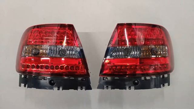 Задние LED фонари для AUDI A4 B5 седан (94-01), красные светлые