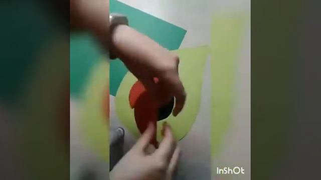 Аппликация Божья коровка смотреть онлайн