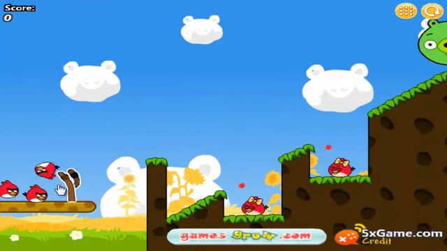 Angry Birds Valentine's Day Part 5 - Gameplay Walkthrough by GAMES TUBE смотреть онлайн