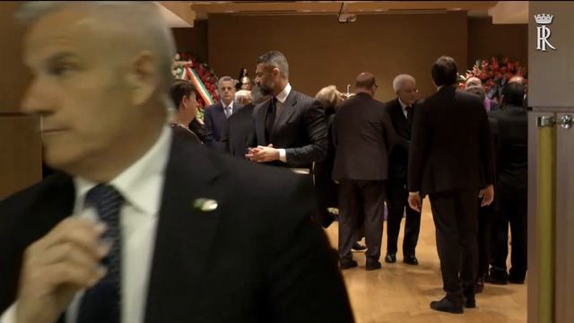 Omaggio del Presidente Mattarella alla camera ardente di Giovanni Galloni смотреть онлайн