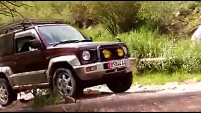 Mitsubishi Pajero Junior 1998 v1 1 AT видео тест смотреть онлайн