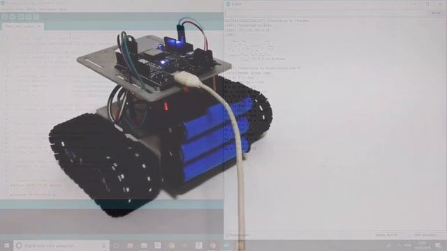 Wi-Fi controlled robot (with Wemos ESP8266, Arduino IDE and Blynk App) - pt.2 смотреть онлайн