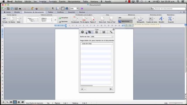 Tutorial Formato Apa En Word Para Mac